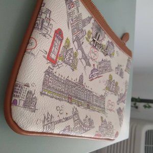 Harrods Leather Printed Pouch